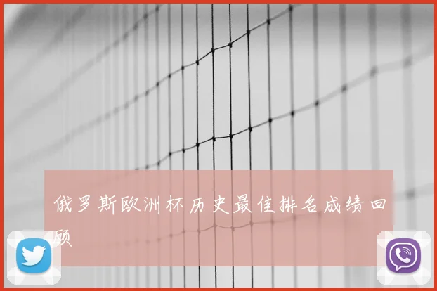 俄罗斯欧洲杯历史最佳排名成绩回顾